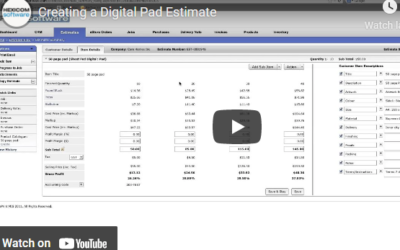 Creating A Digital Pad Estimate